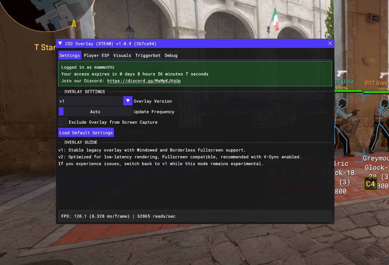 CS2 Overlay (STEAM) 截图 3