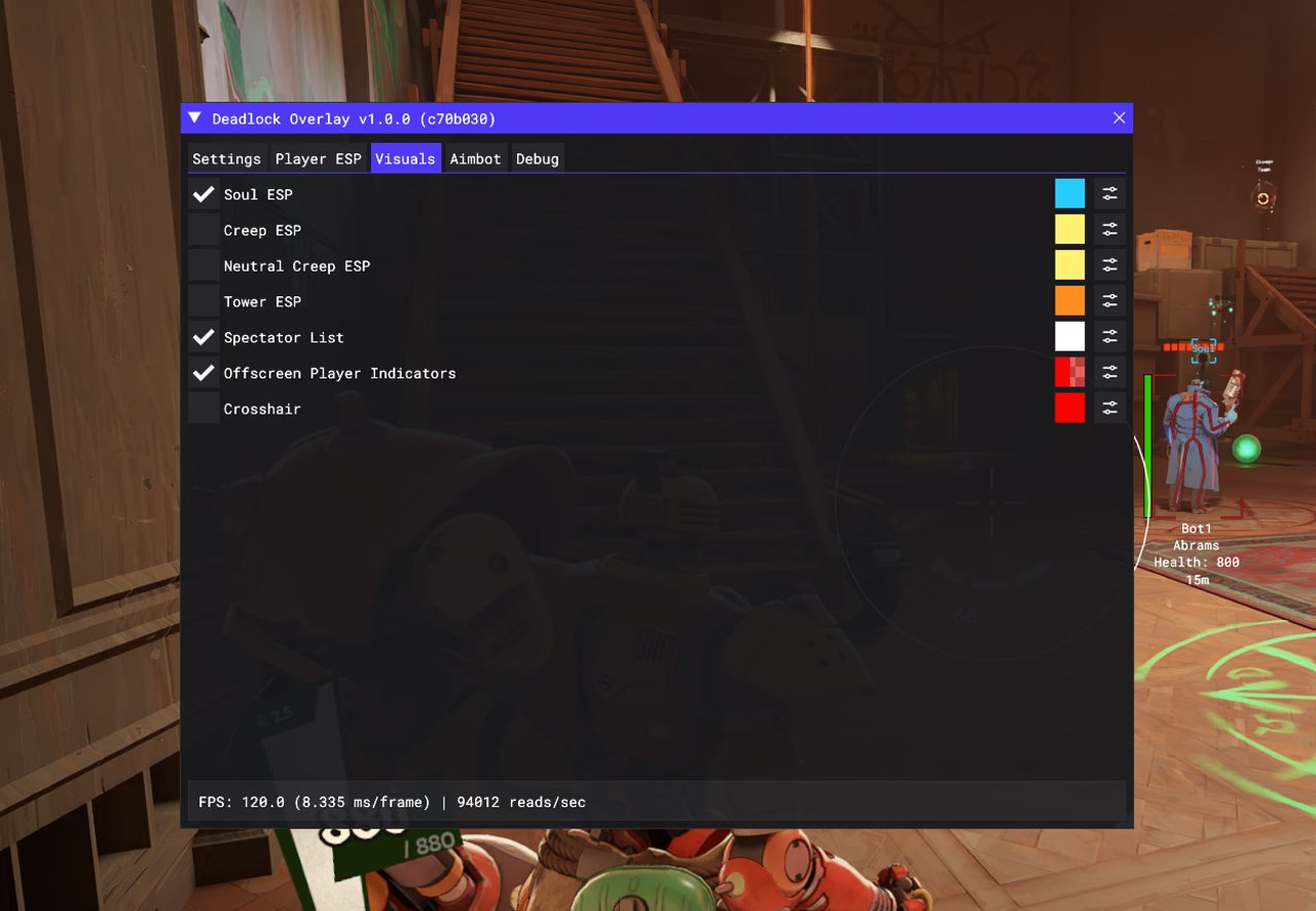 Снимок экрана Deadlock Overlay, изображение 4