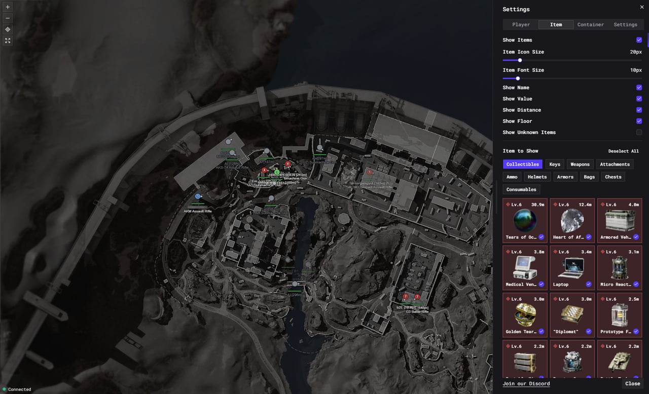 Delta Force Web Radar (STEAM) 截图 4