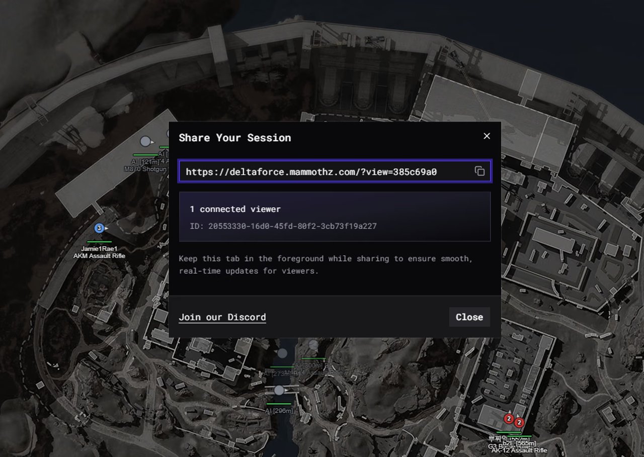 Delta Force Web Radar (STEAM) 截图 7