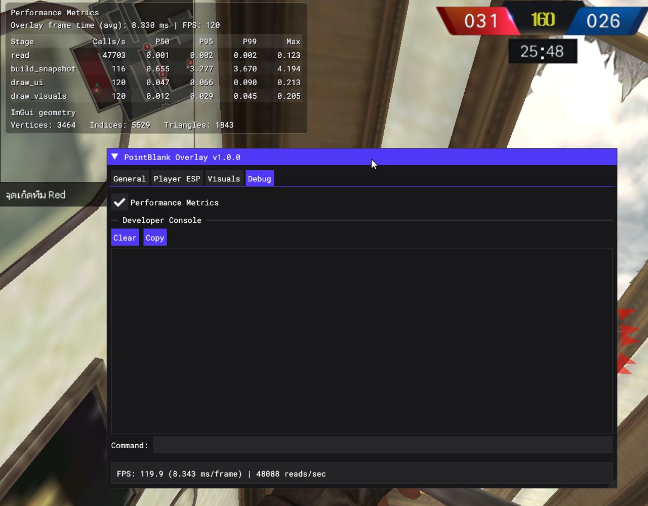ภาพหน้าจอ Point Blank Overlay ลำดับที่ 5