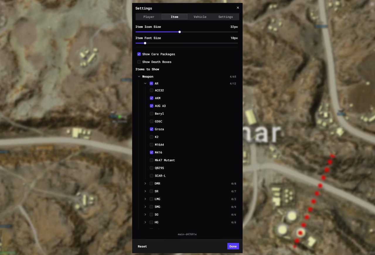 PUBG Web Radar 截图 3