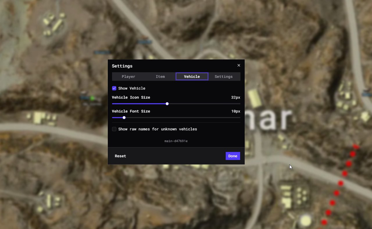 PUBG Web Radar 截图 4