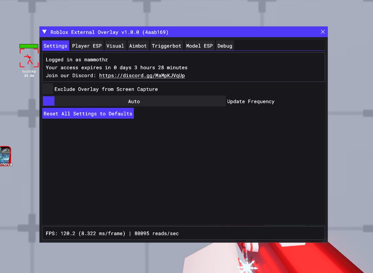 Roblox Overlay 截图 2